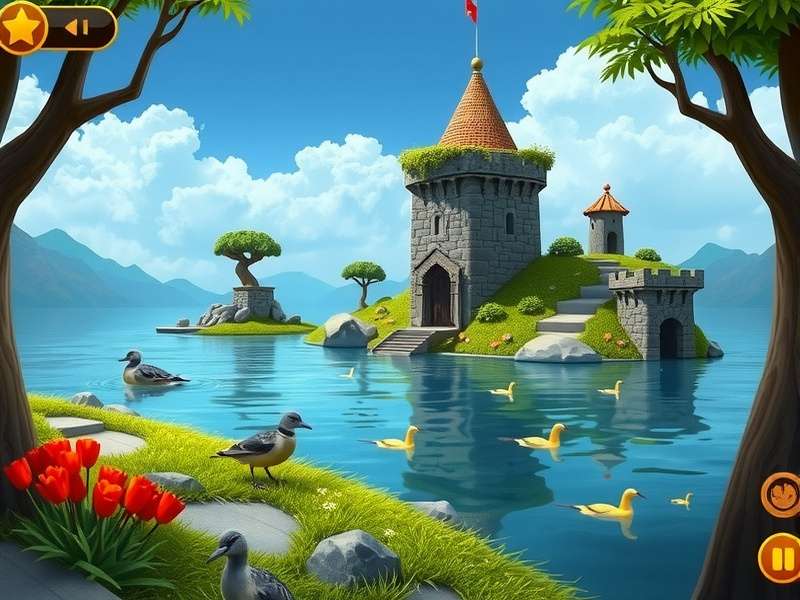 French Pondy Exploration Game Screenshot