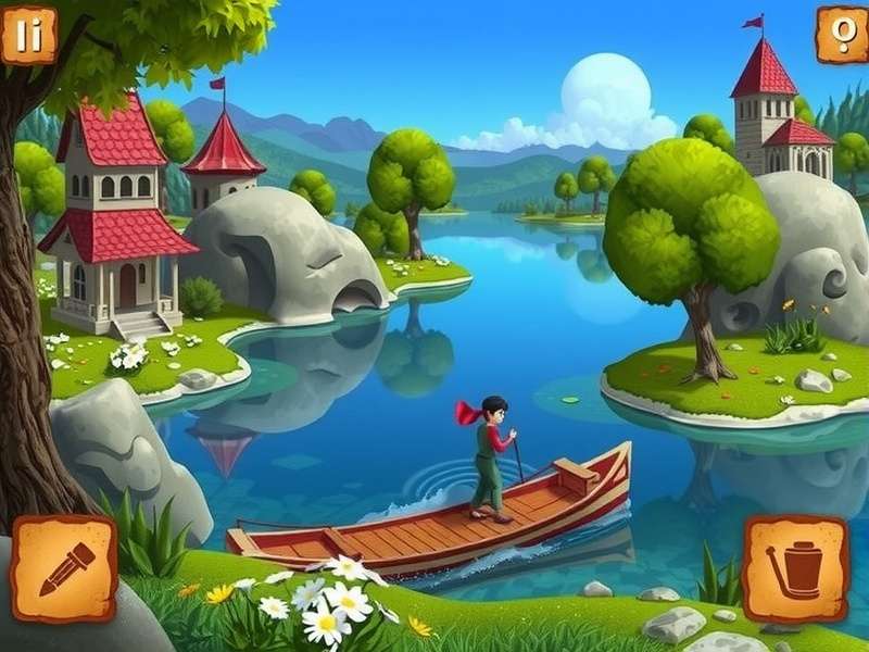 French Pondy Exploration Puzzle Screenshot